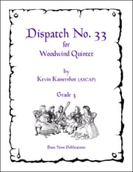 Dispatch No. 33 Woodwind Quintet cover Thumbnail